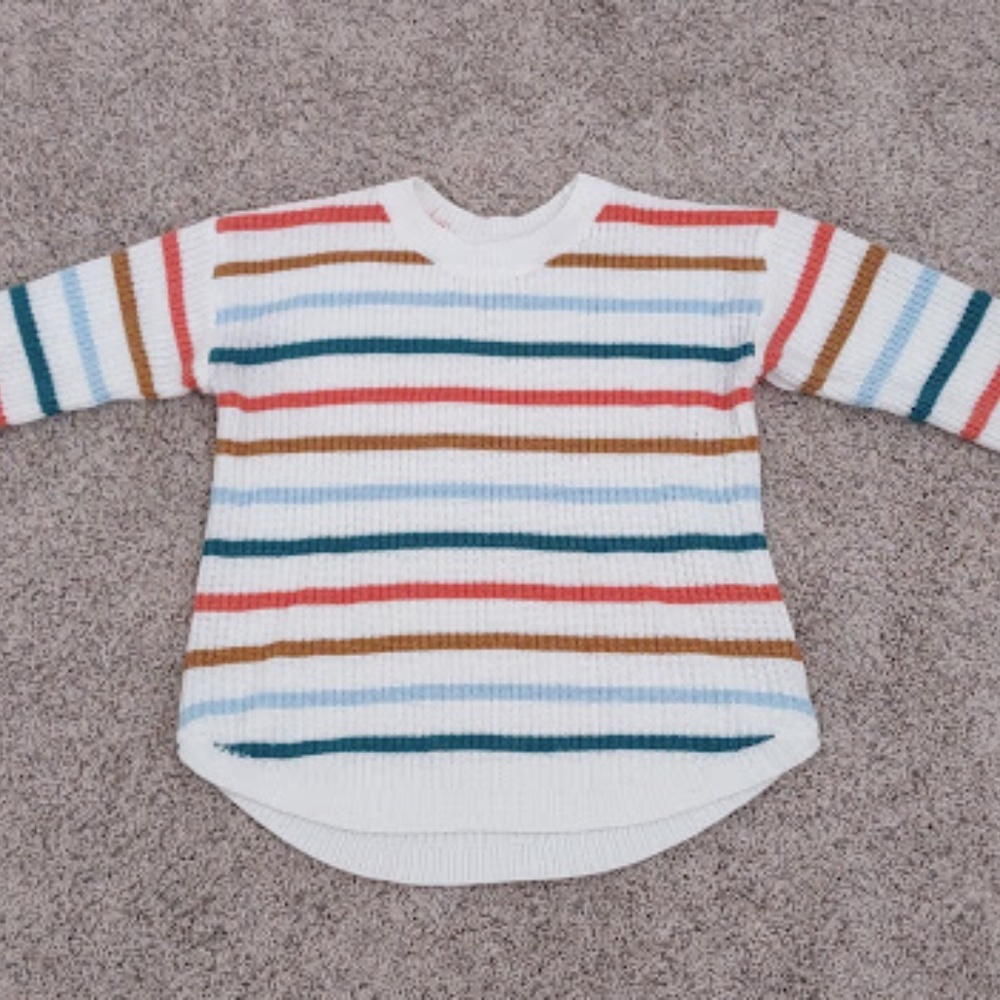 Rainbow Striped Sweater
